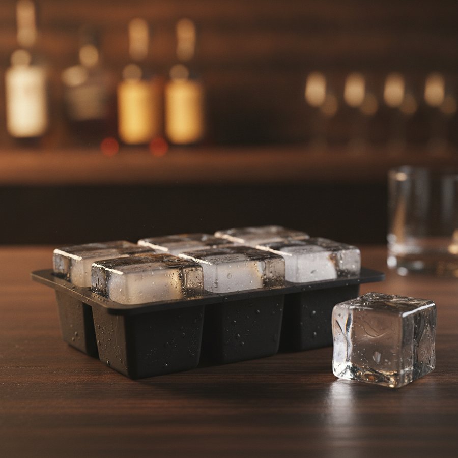 Big-cube ice tray