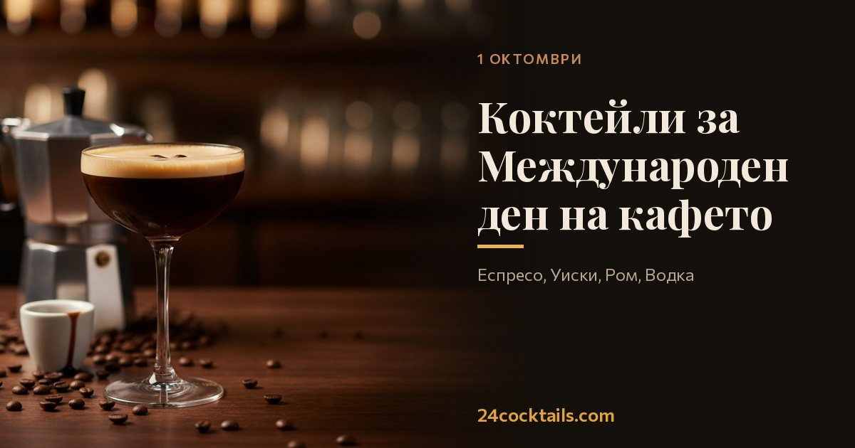 Топ-10 коктейла за Международен ден на кафето