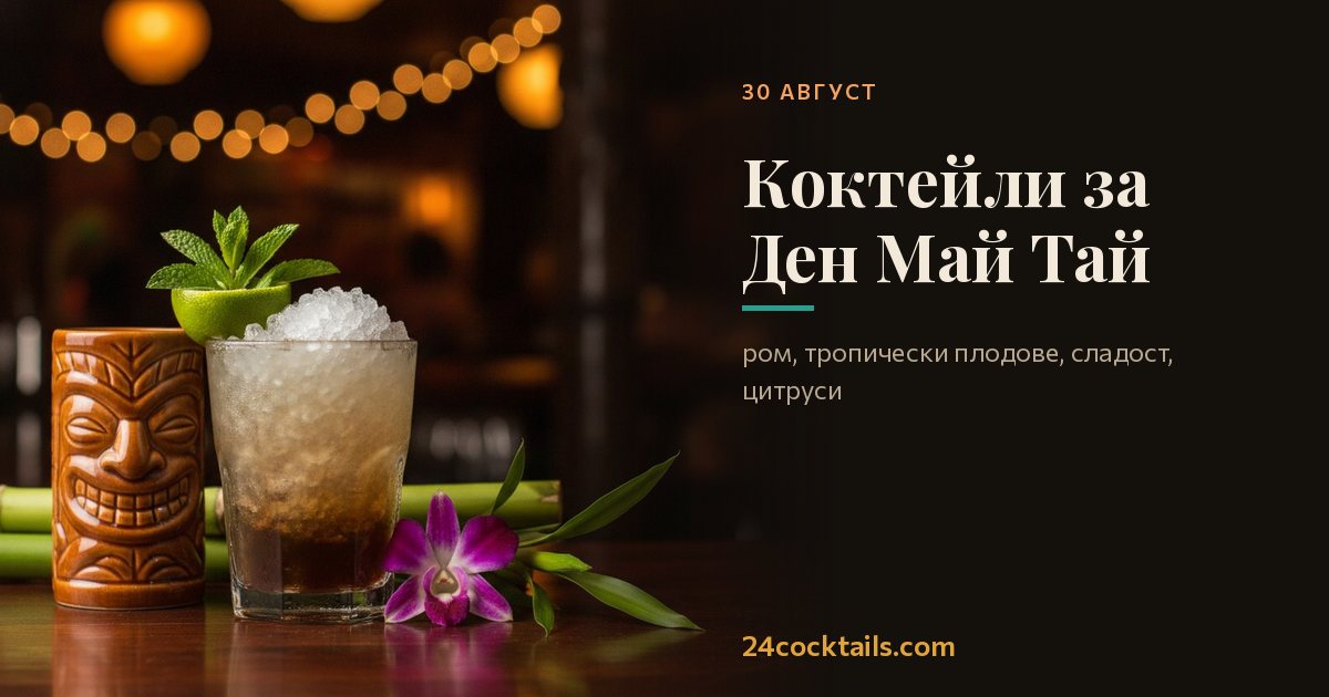 Топ-10 коктейла за Ден Май Тай