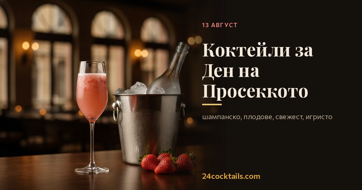 Топ-10 коктейла за Ден на Просеккото