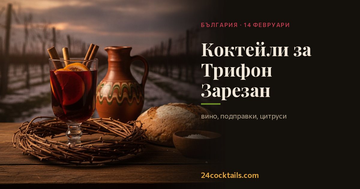 Топ-10 коктейла за Трифон Зарезан