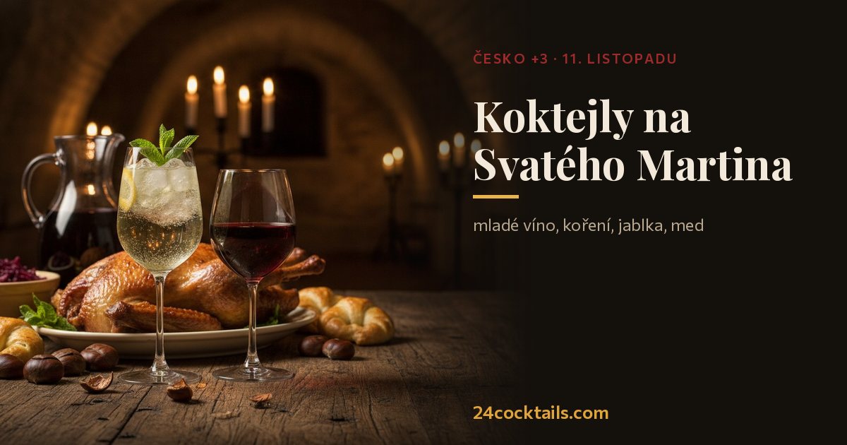 Top 10 koktejlů na Svatého Martina
