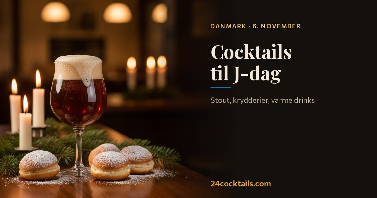 Top 10 cocktails til J-dag