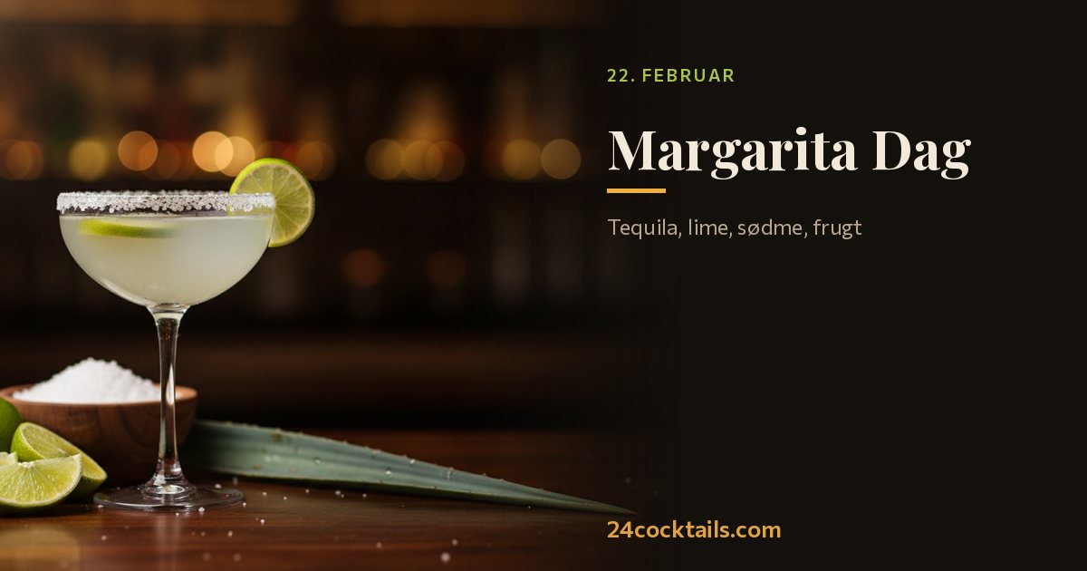 Top 10 cocktails til Verdens Margarita Dag