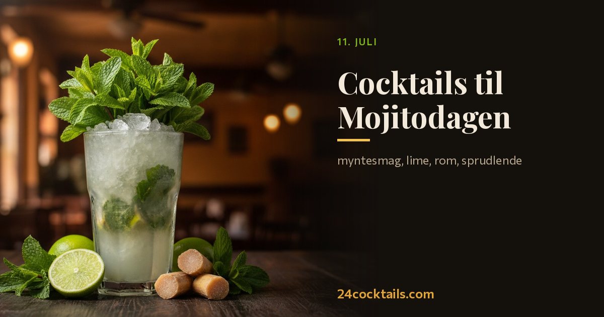 Top 10 cocktails til Mojitodagen