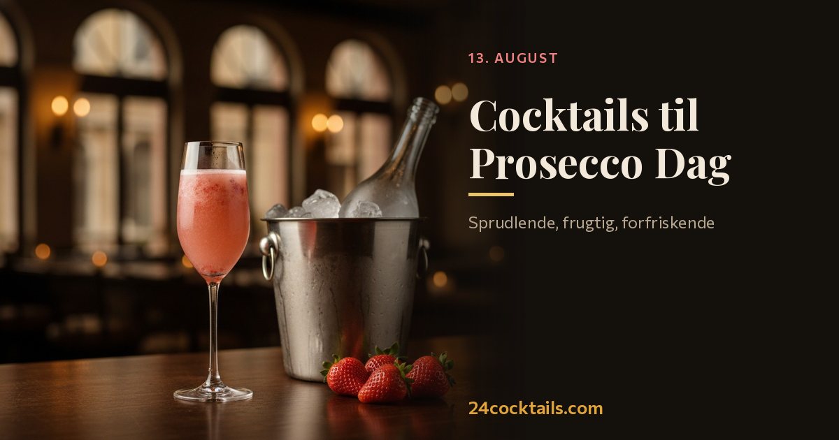 Top 10 cocktails til Prosecco Dag
