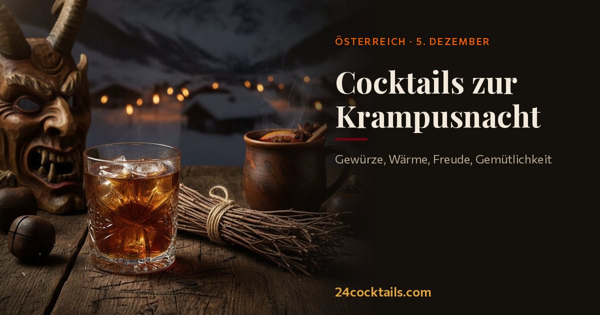 Top 10 Cocktails für die Krampusnacht