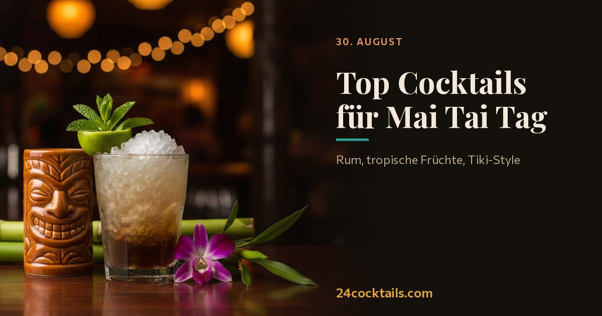 Die 10 besten Cocktails zum Tag des Mai Tai