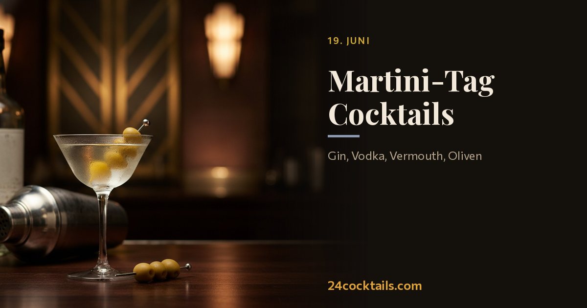Die besten Cocktails zum Martini-Tag