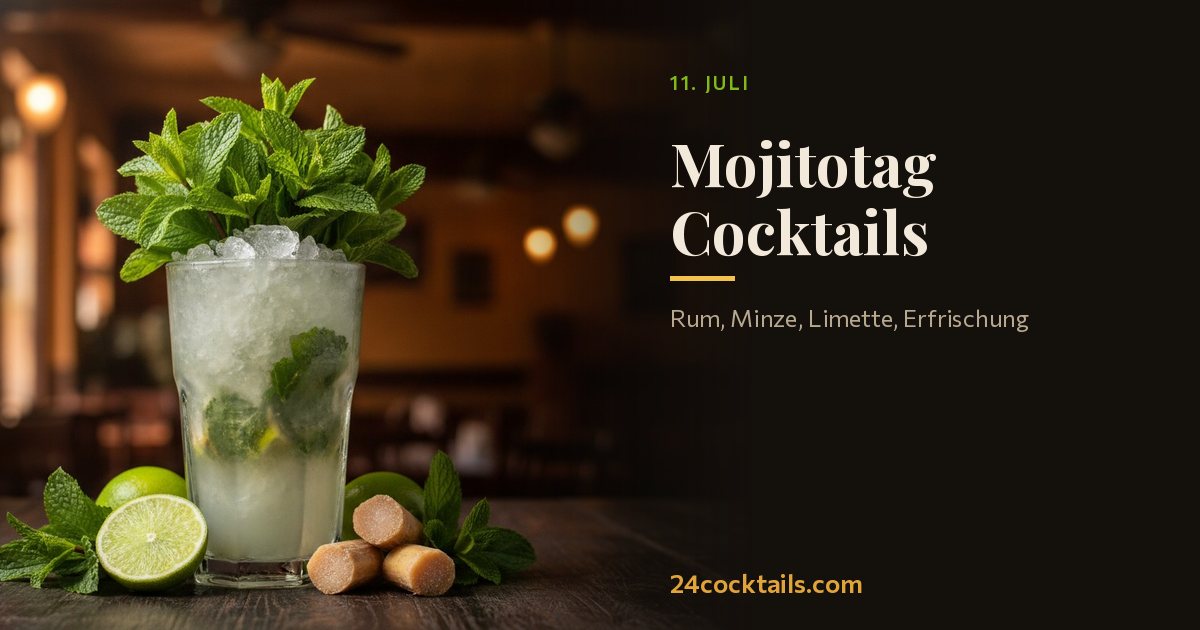 Die 10 besten Cocktails zum Mojitotag