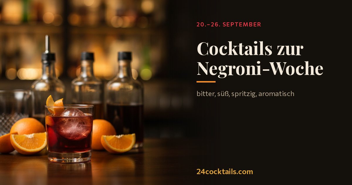 Top 10 Cocktails zur Negroni-Woche