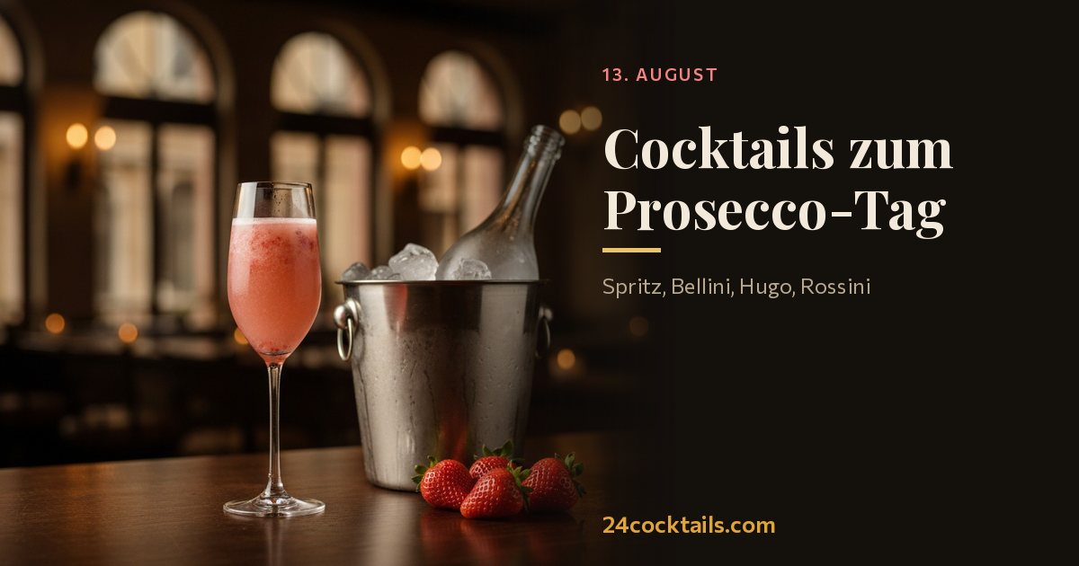 Top 10 Cocktails für den Prosecco-Tag