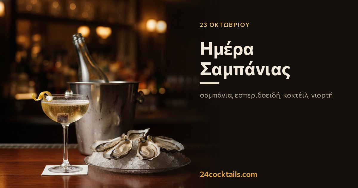 Κορυφαίοι 10 κοκτέιλ για Ημέρα Σαμπάνιας