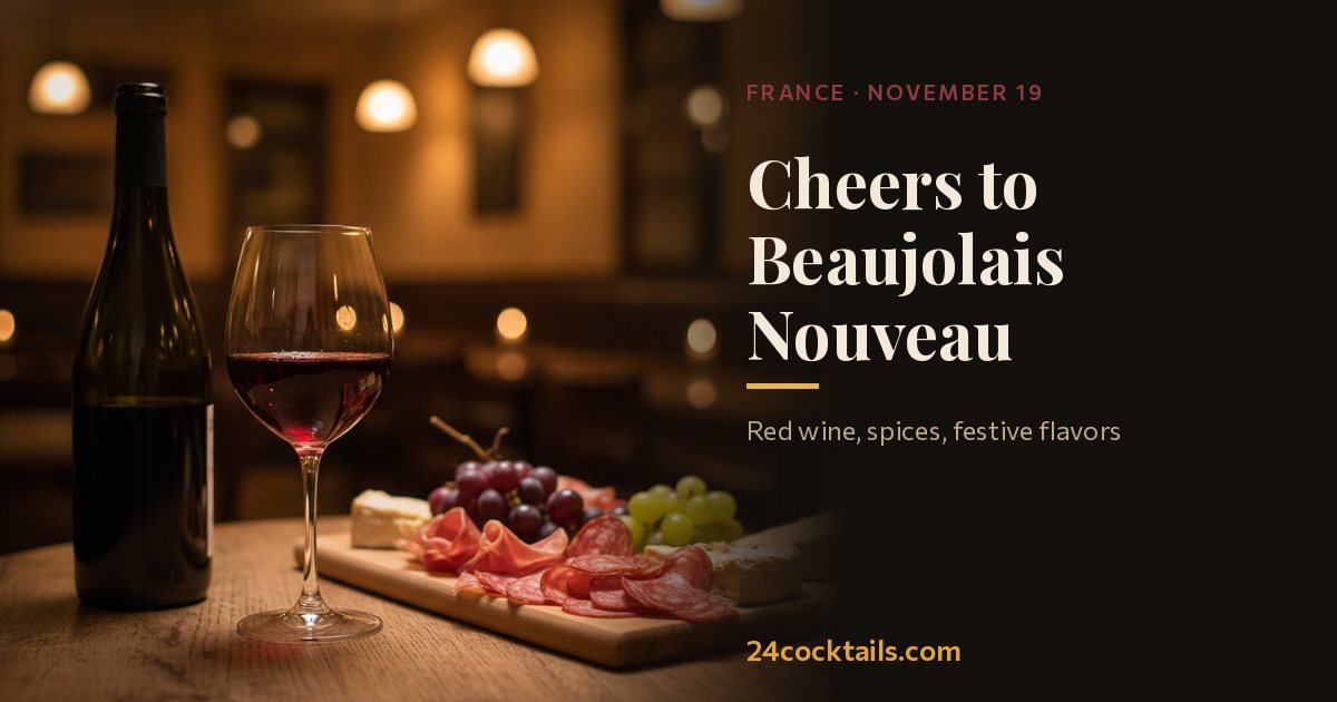 Top 10 Cocktails for Beaujolais Nouveau Day