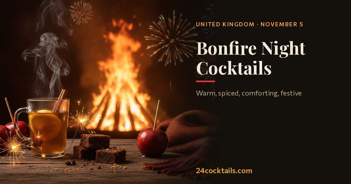 Top 10 Cocktails for Bonfire Night
