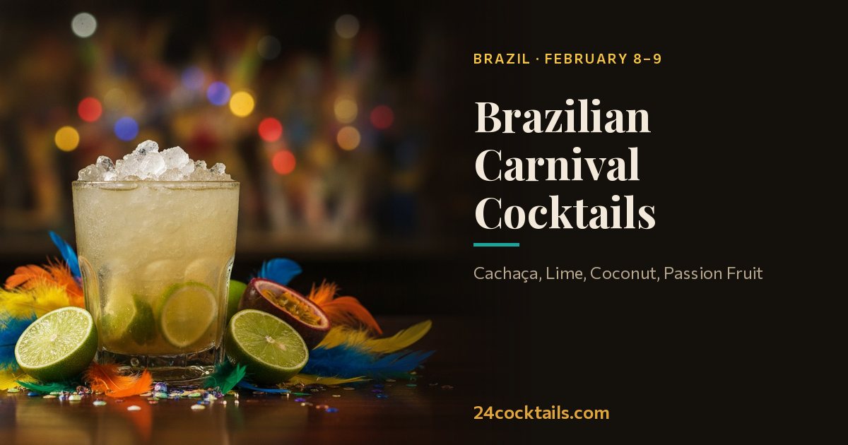 Top 10 Cocktails for Brazilian Carnival