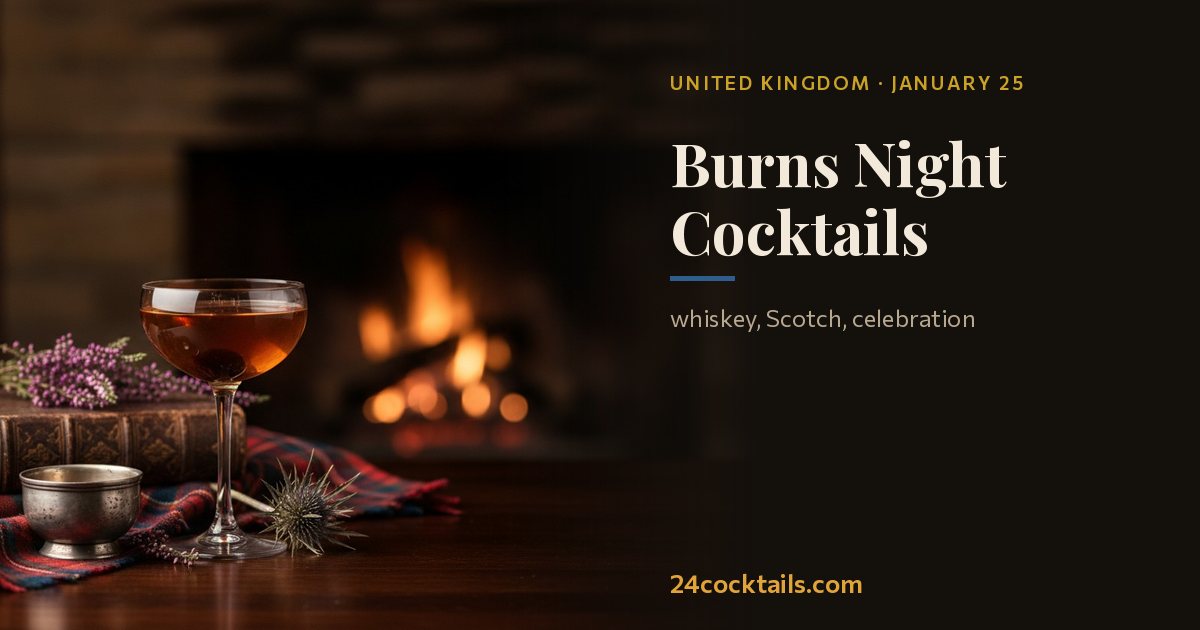 Top 10 Cocktails for Burns Night