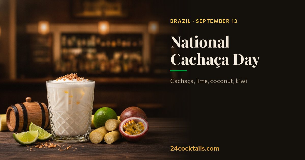 Top 10 Cocktails for National Cachaça Day