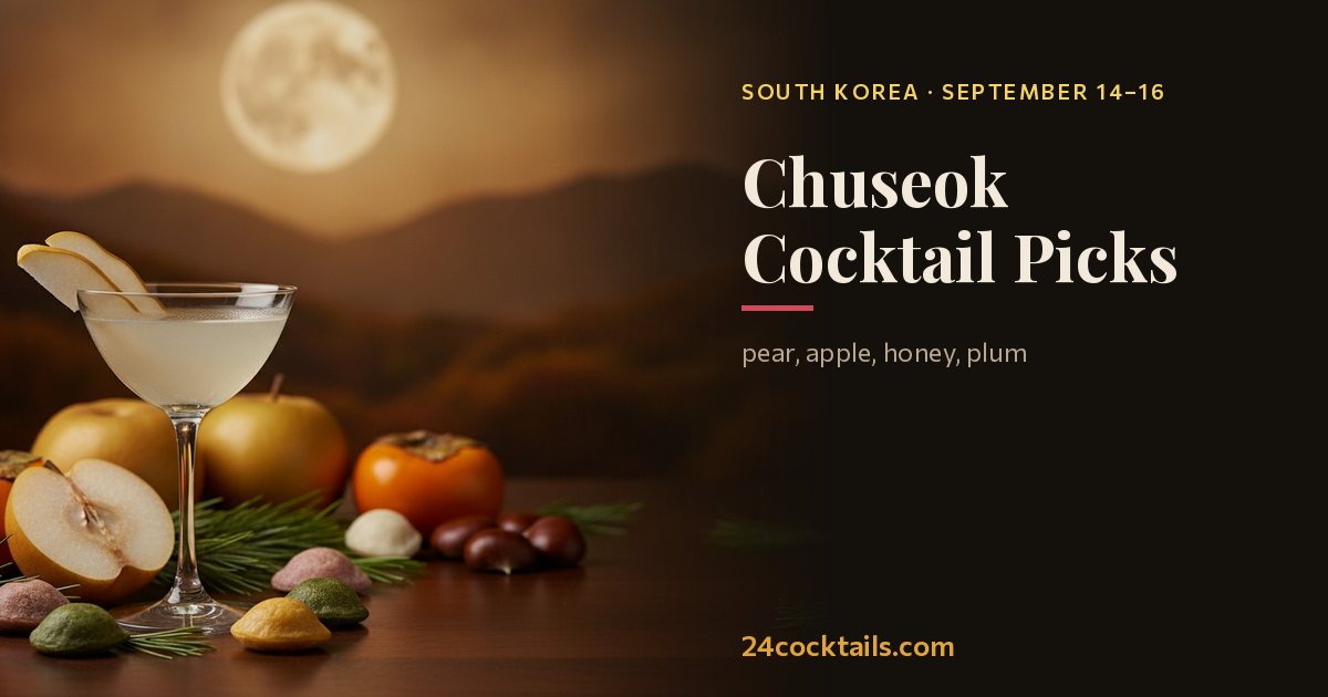 Top 10 Cocktails for Chuseok