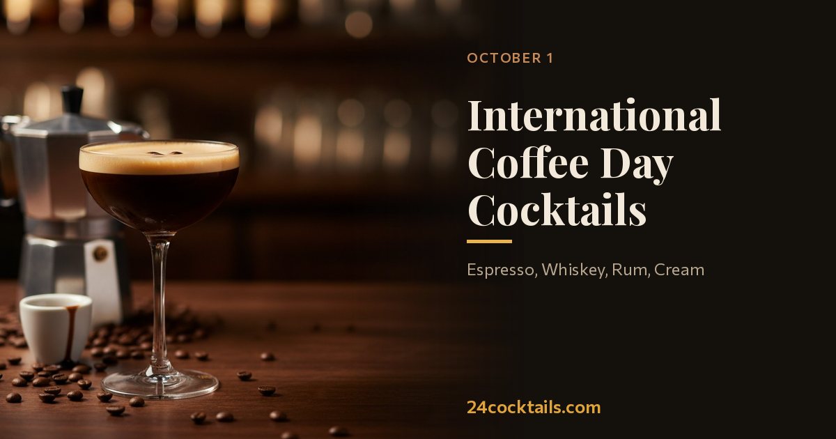Top 10 Cocktails for International Coffee Day