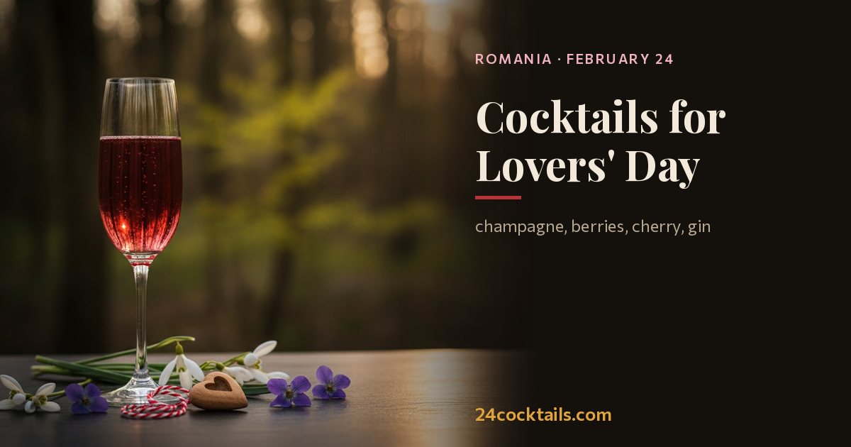 Top 10 cocktails for Dragobete