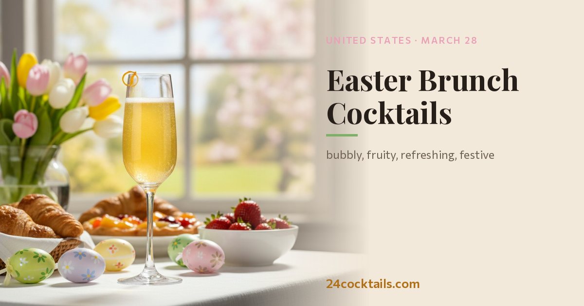 Top 10 Cocktails for Easter Brunch