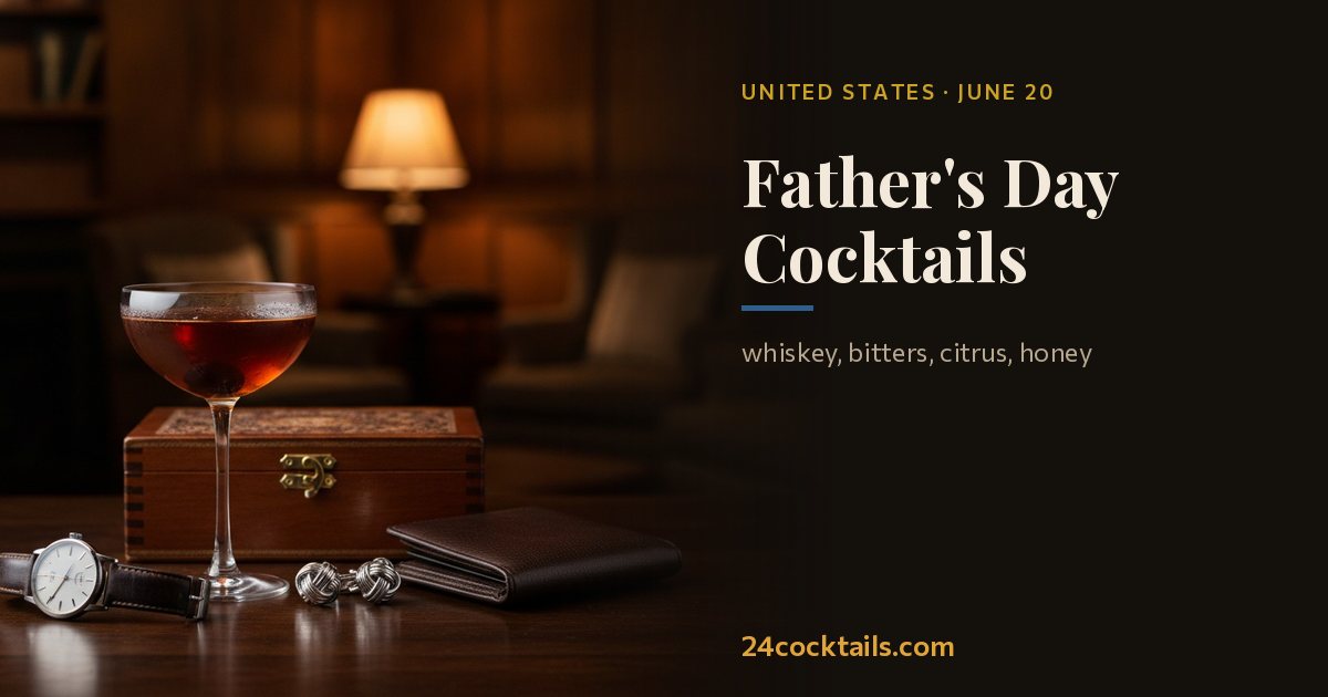 Top 10 Cocktails for Father's Day