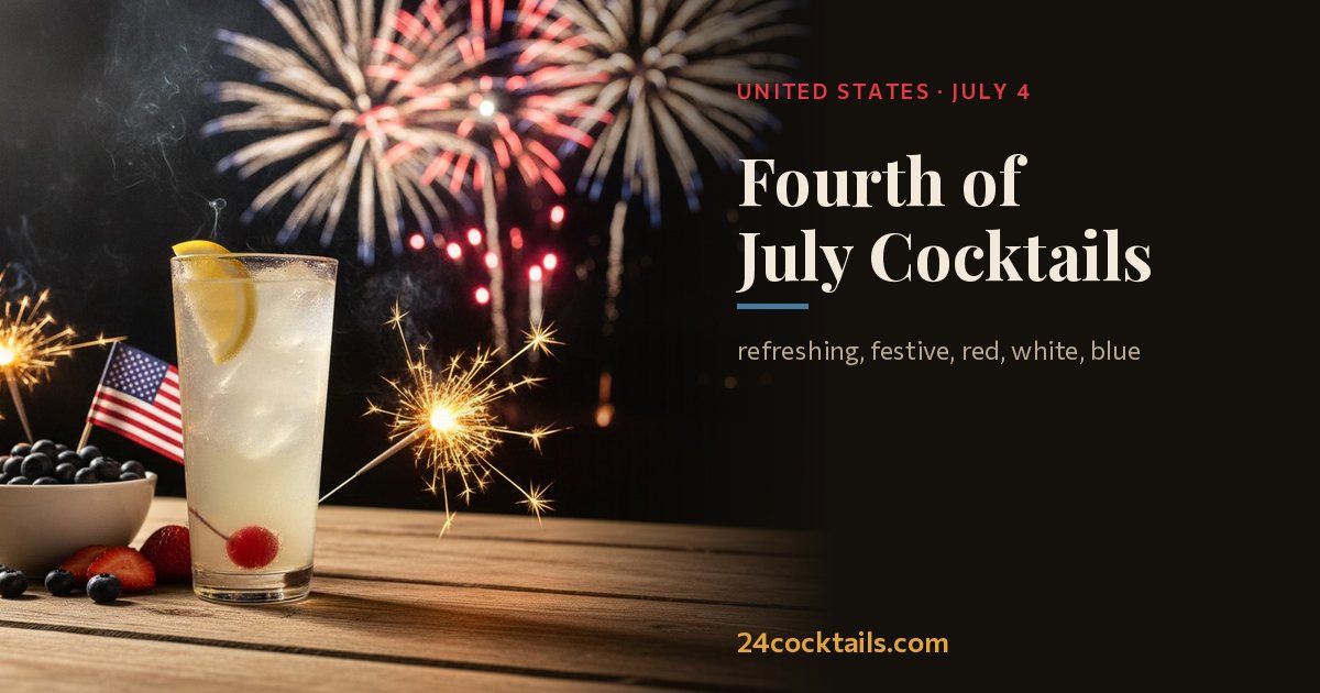 Top 10 Cocktails for Fourth of July