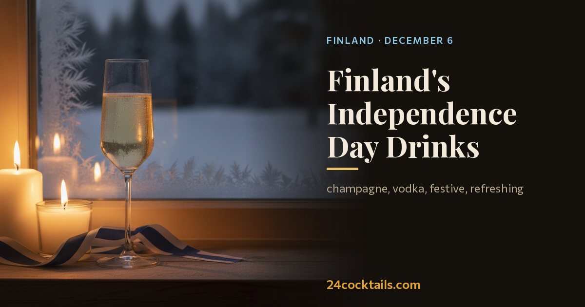Top 10 Cocktails for Independence Day (Finland)