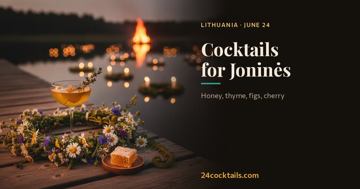 Top 10 Cocktails for Joninės