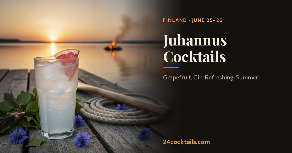 Top 10 Cocktails for Juhannus