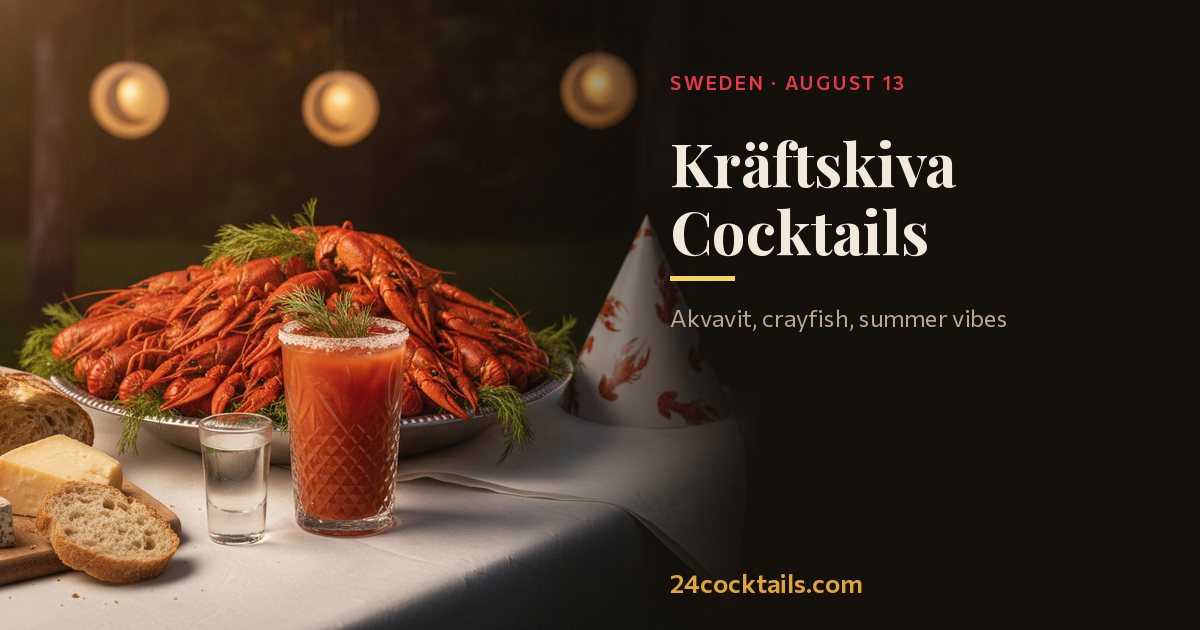 Top 10 Cocktails for Kräftskiva