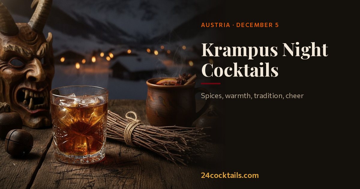 Top 10 Cocktails for Krampus Night