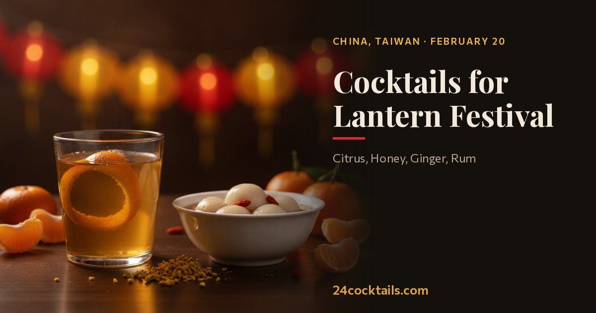 Top 10 Cocktails for Lantern Festival