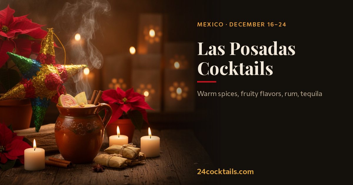 Top 10 Cocktails for Las Posadas