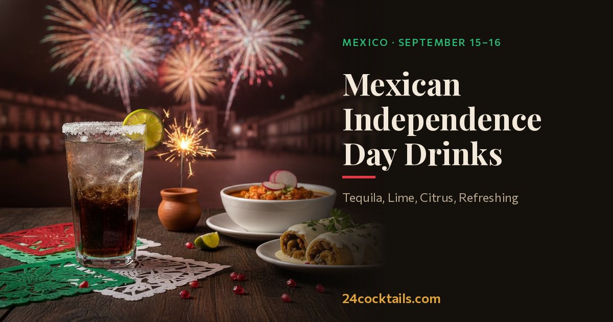 Top 10 Cocktails for Mexican Independence Day (El Grito)