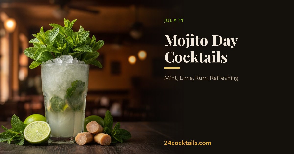 Top 10 Cocktails for Mojito Day