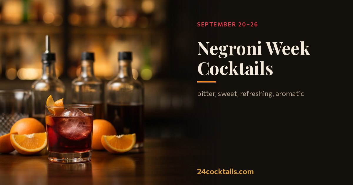 Top 10 Cocktails for Negroni Week