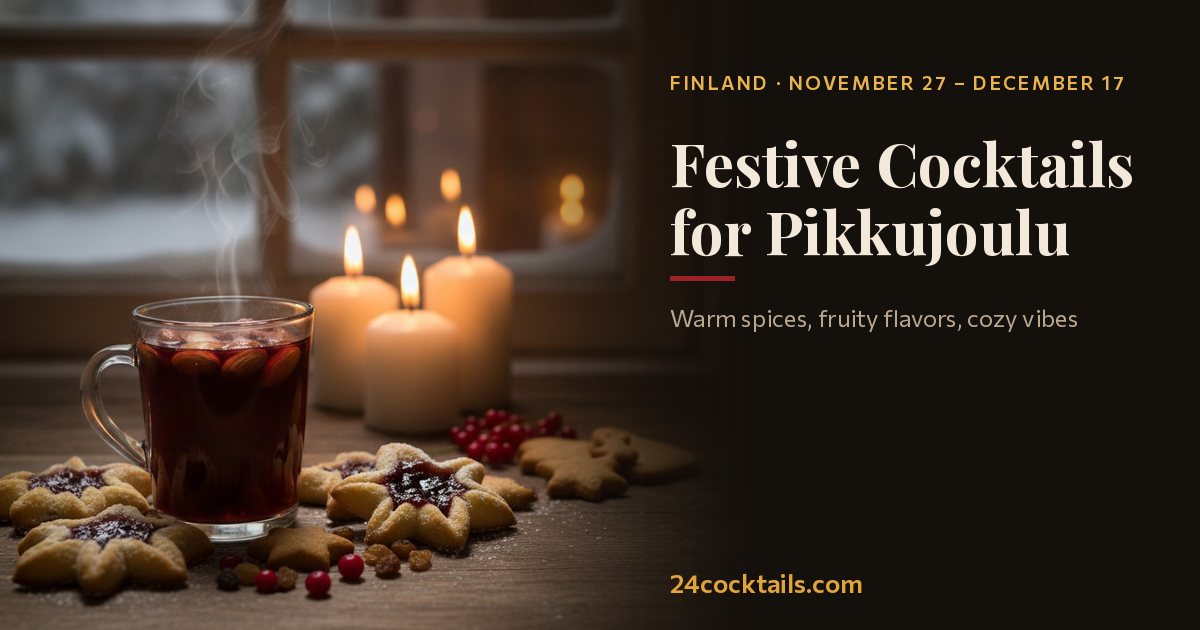 Top 10 Cocktails for Pikkujoulu