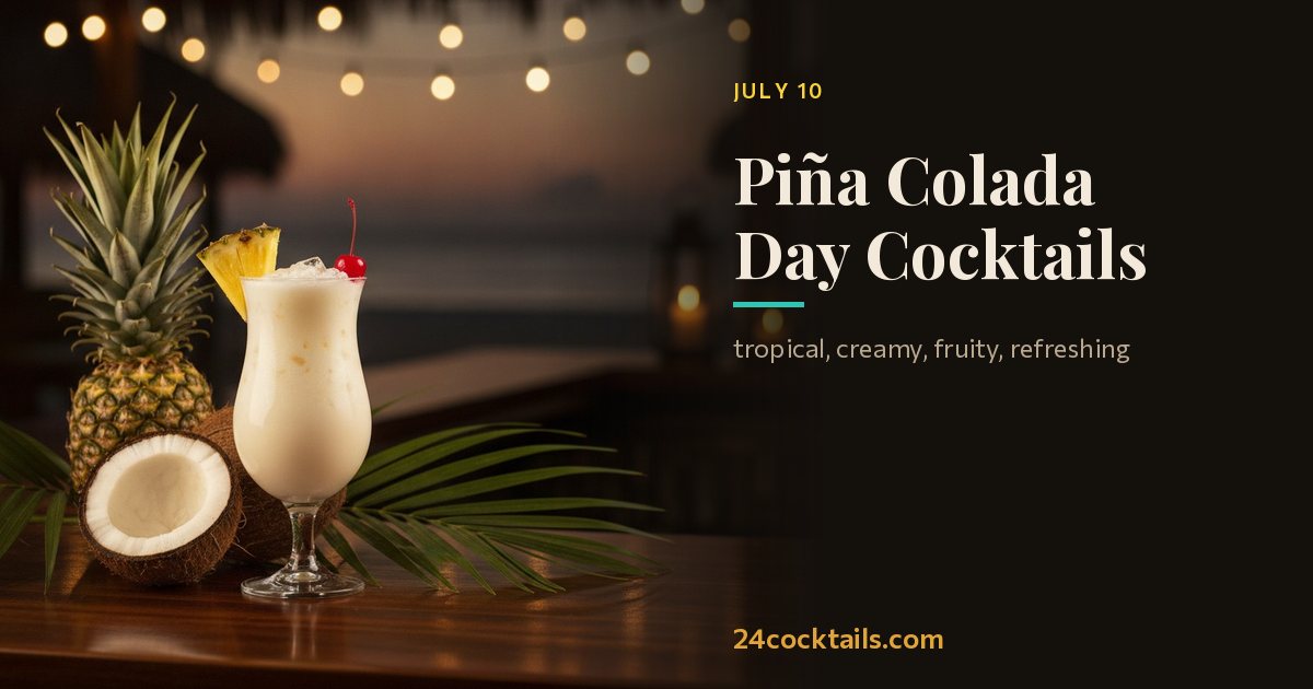 Top 10 Cocktails for Piña Colada Day