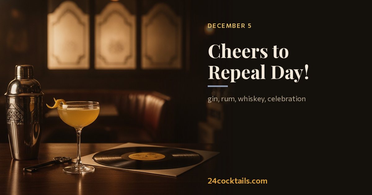 Top 10 Cocktails for Repeal Day