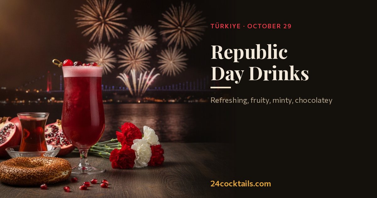 Top 10 Drinks for Republic Day (Türkiye)