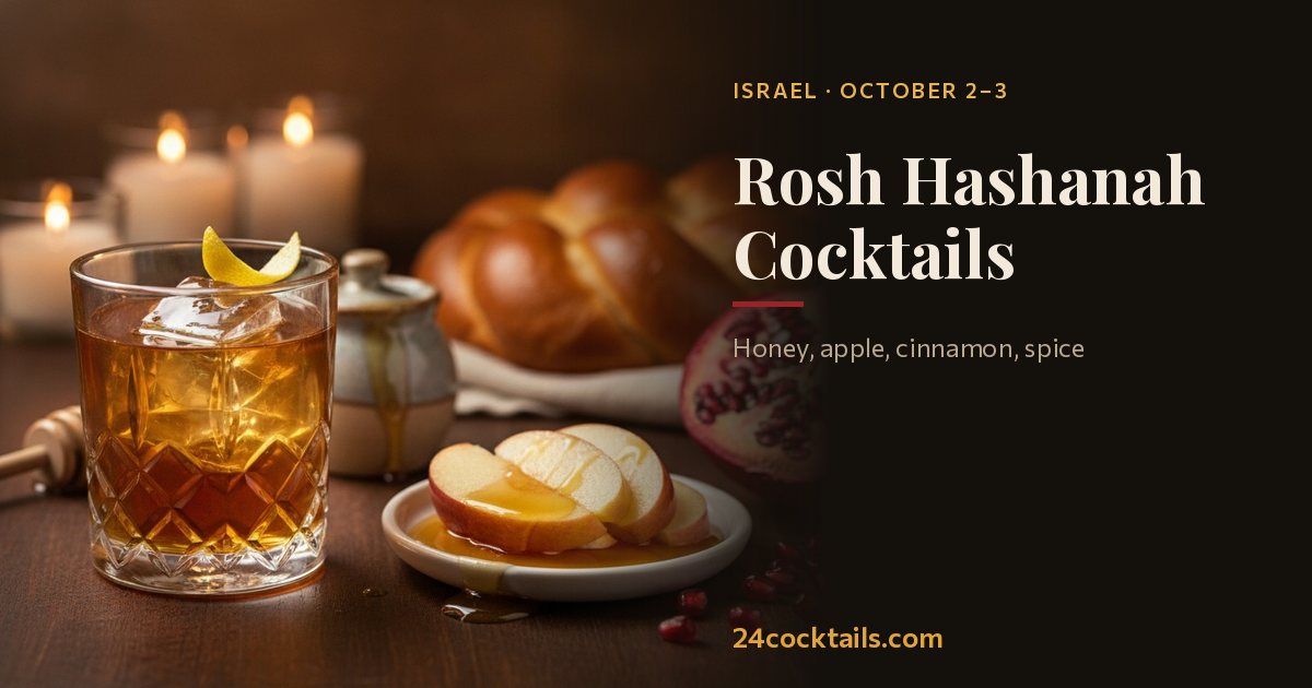 Top 10 Cocktails for Rosh Hashanah
