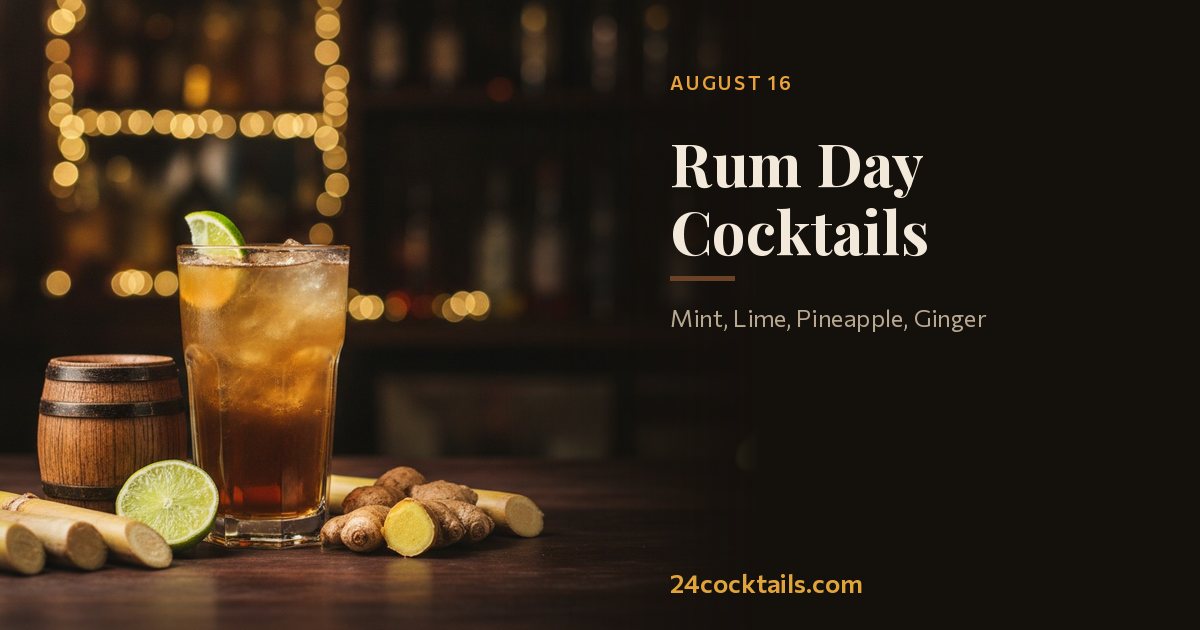 Top 10 Cocktails for Rum Day