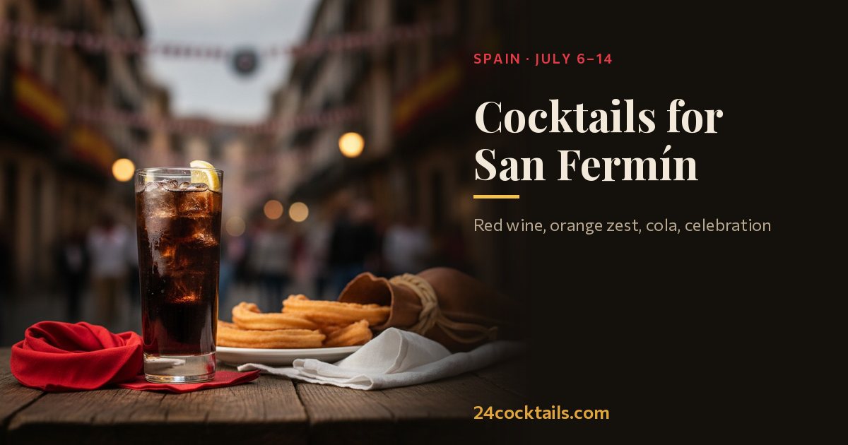Top 10 Cocktails for San Fermín