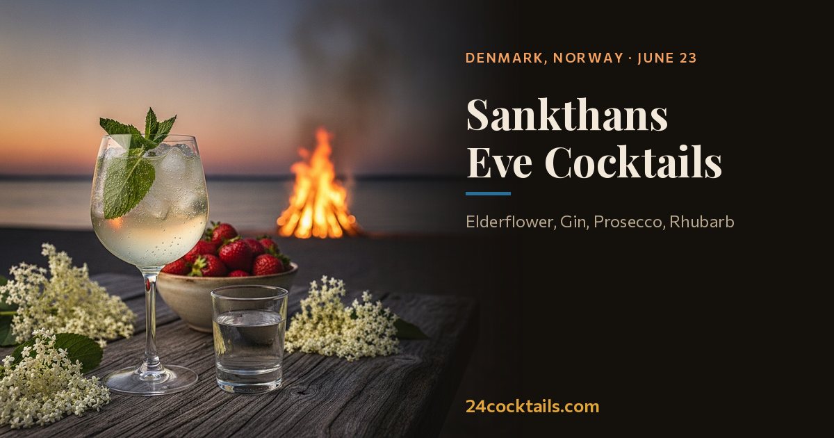 Top 10 Cocktails for Sankthans Eve