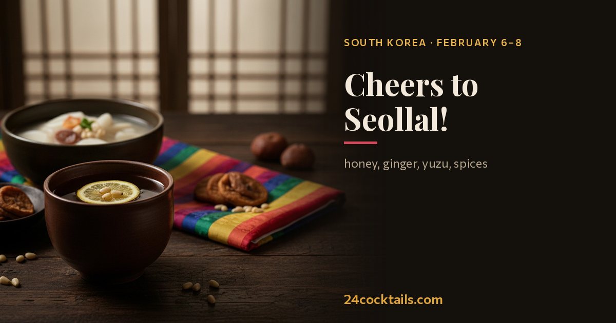 Top 10 Cocktails for Seollal (Korean New Year)