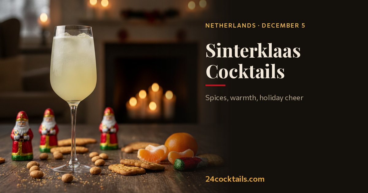 Top 10 Cocktails for Sinterklaas