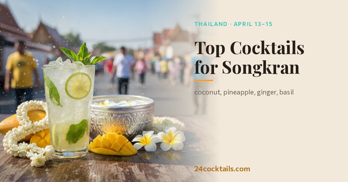 Top 10 Cocktails for Songkran Celebration