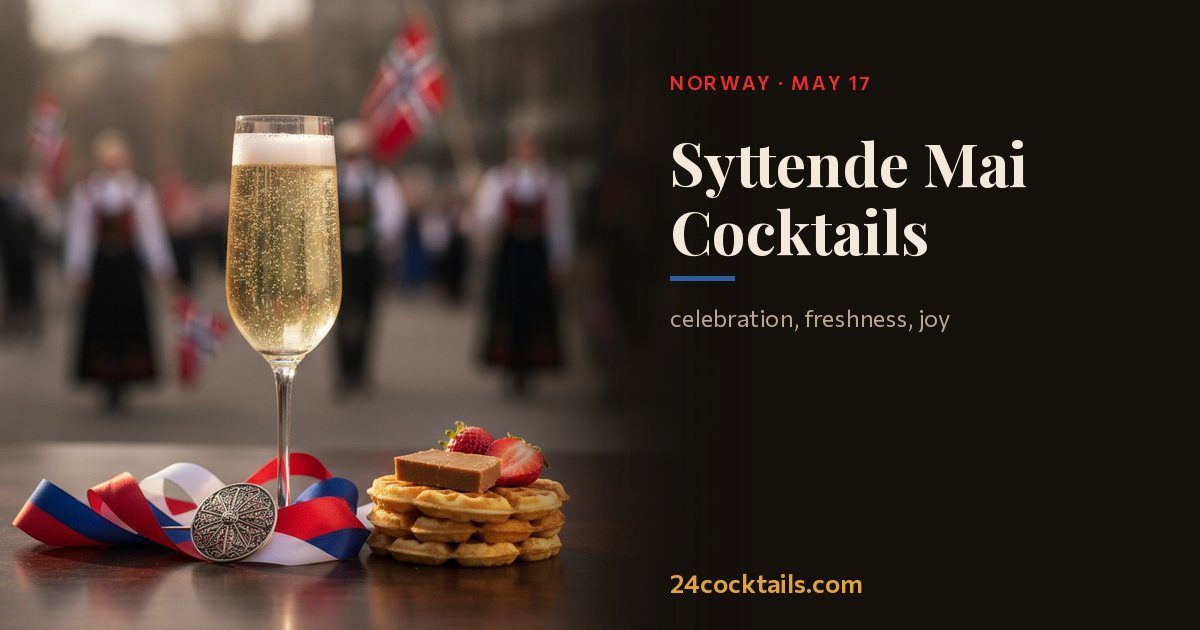 Top 10 Cocktails for Syttende Mai